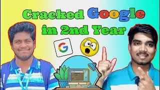 Secret way Get into Google from VIT Chennai | Interview Experience | Google always recruits from VIT