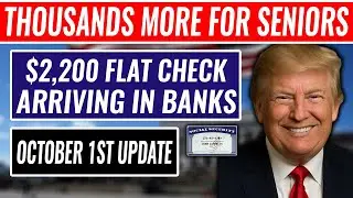 $2,200 Flat Social Security Checks for ALL Seniors