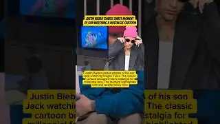 Justin Bieber Shares Sweet Moment of Son Watching a Nostalgic Cartoon