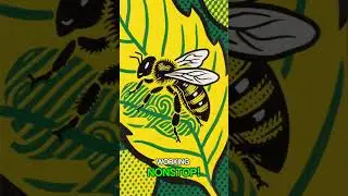 Did You Know This About Bees? 🐝 | Amazing World Facts #Shorts
