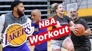 NBA WORKOUT w/LAKERS SKILLS COACH Phil Handy!! Ft. Jiggy Izzy