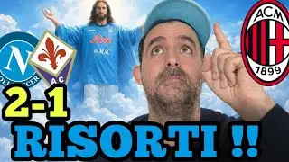 🤬RISORTI ‼️ ( NAPOLI-FIORENTINA 2-1) MUTANDE DA CAMBIARE ‼️ ALTRI INFORTUNI PAZZESCO⚠️