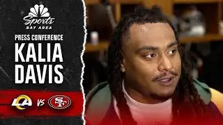 Kalia Davis believes 49ers must execute better on defense after loss to Rams | NBC Sports Bay Area