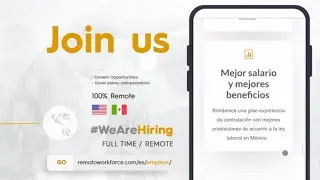 Vacantes de Empleo Remoto Mx I Remoto Workforce I Agosto 2022