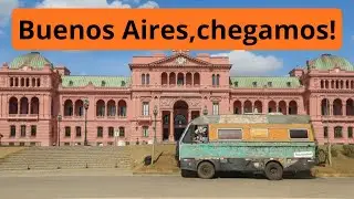 Como &eacute; chegar em Buenos Aires de Motorhome.