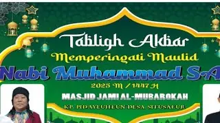 LIVE STREAMING USTADZ THIONGHOA SUPER KOCAK -USPET- KARANGPAWITAN GARUT