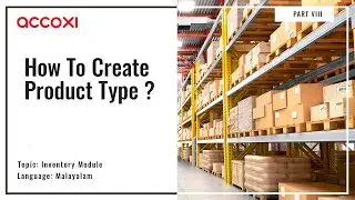 How to create product type ?  (Malayalam) | Billing Management Software | Accoxi
