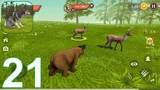 WildCraft Animal Sim Online 3D (BEAR) Gameplay - (iOS, Android) Part 21