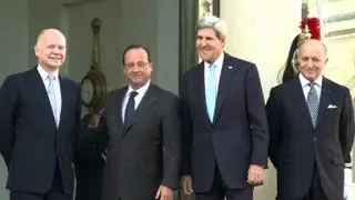 US, UK, France want enforceable resolution on Syria