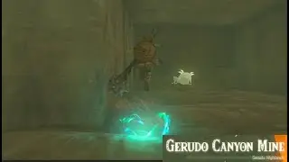 Gerudo Canyon Mine Cave: Legend of Zelda Tears of The Kingdom