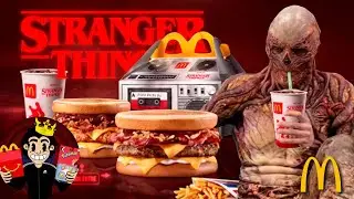 STRANGER THINGS en McDONALD'S | REVIEW DE LOS NUEVOS COMBOS DE STRANGER THINGS