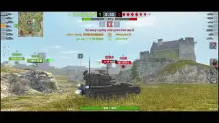 Fv215b 183 handphone gameplay #wotblitz 