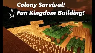 Colony Survival Late Night Kingdom Building