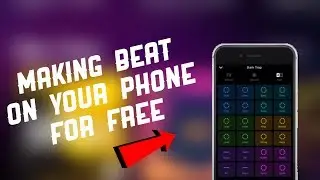 How to make beat on your phone for free in 5min