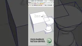 Plugin BoolTool2. Giao Cắt Khối #sketchup #shorts