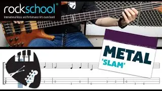 Rockschool Premiere Bass - 'Slam' [WITH BACKING TRACK]