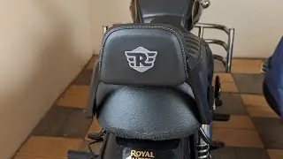 Backrest Installation to Bullet 350 new model 2023 #bullet350 #bulletmerijaan #royalenfield