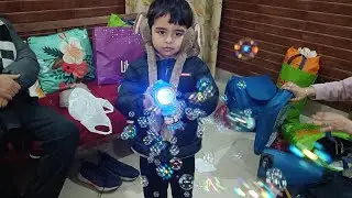 Late Night Arrival & Gift Unboxing 🎁 | Pitama & Dadi Surprise Adhrit 