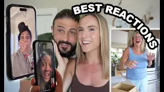 Telling our families WE’RE PREGNANT!