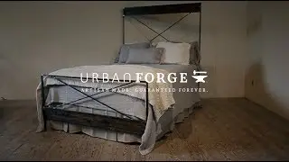 Meridian Hand-Forged Iron Bed