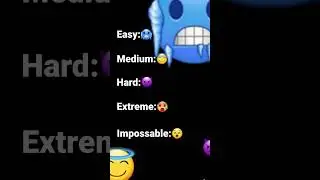 find the emoji #easy #medium #hard #extreme #impossible#