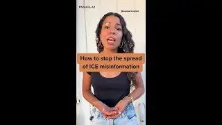 Misinformation on ICE raids