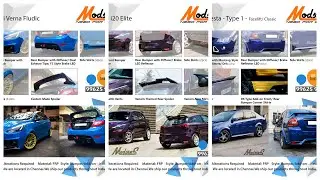 #22 Different Car Bodykit|Modification Catalogue|Modified Bumpers/Spoilers/Skirts|Modification Ideas