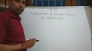 Visualization of decimal numbers on number line | By Ravindra sir #maths #mathtricks #mathspuzzle