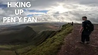 Treking Through Brecon Beacons