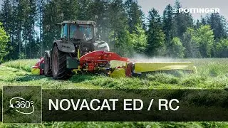 Spulchniacz palcowy NOVACAT ED, zgniatacz walcowy RC - Walkarround | PÖTTINGERA