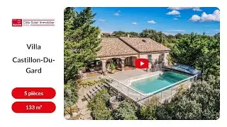 Vente Villa &agrave; CASTILLON-DU-GARD - 472.500  &euro;