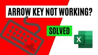 Keyboard Arrow Keys Not Working in Excel (SOLVED)