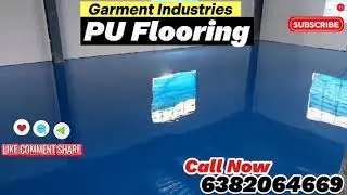 Garment Industries PU Flooring| Chennai| Madurai| Hosur| Bangalore| Hyderabad| Vijayawada| Vizag