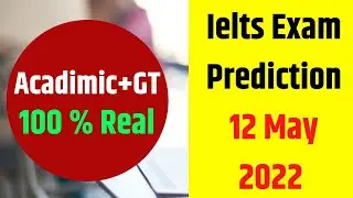 12 May 2022 Exam Prediction By IELTS fever