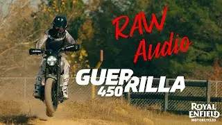 Guerrilla 450 RAW Audio | Pro Rider Sliding, Backing It In, Full Send