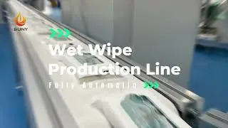 Soft Care Wet Wipes Production Line | Baby Care Wet Wipes Machine
