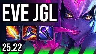 EVELYNN vs MASTER YI (JGL) | 11/2/10, Dominating | EUW Master | 25.22