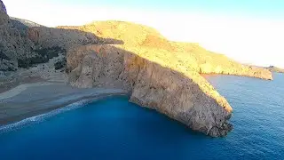 Greece Crete island Agiofaraggo beach&gorge FPV drone GEPRC TinyGo 4K CADDX Loris 4K Gyroflow