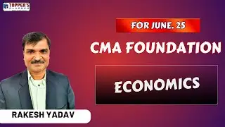 CMA FOUNDATION ECONOMICS I JUNE 2026 I 22-01-2026