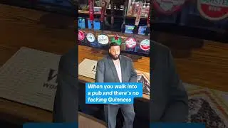 When you walk into a pub and there&rsquo;s no Guinness #guinness #publife #irishstout #craftbeers #beers