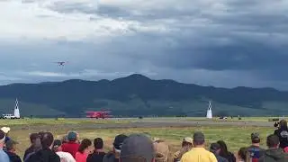 Carbon Cub landing at MSO