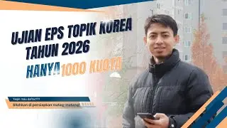 PENDAFTARAN UJIAN EPS TOPIK KOREA 2026