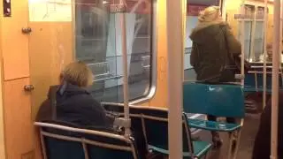 Ritje met RET metro SG2 wagen 5221 ( op lijn C)