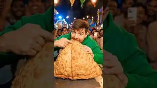 @MrBeast😱 biggest samosa eating challenge 💥.   @souravjvlogs @mrindianhackershorts
