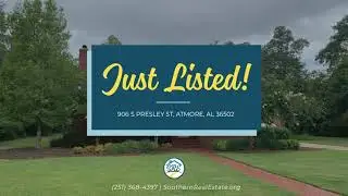 Southern Real Estate Presents: 906 S Presley St, Atmore, AL