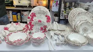 101pc Melamine Dinner set #viral #hyderabadi #shadi #ka #saman #crockery #india #no1 #viral #bartan