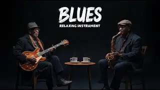 Deep Blues Relaxing Guitar | Emotional Slow Instrumental #363