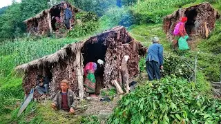 Monsoon Rain and Endless Work in Village|  Life and Work in Heavy Rain | Real Village Documentary| 