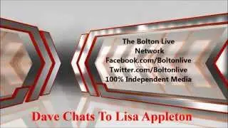 AUDIO- Dave Talks To Lisa Appleton