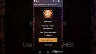 HOW DO I CLAIM BitcoinHEX?